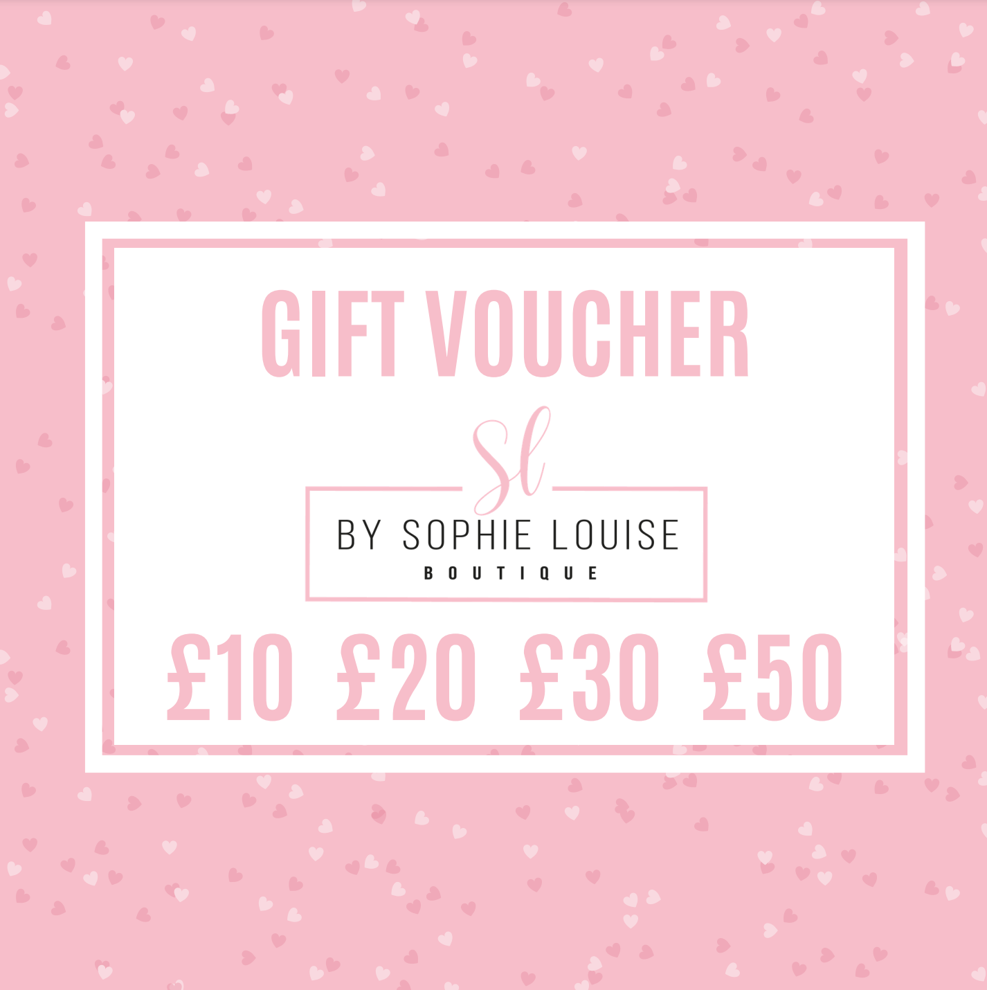 EMAIL ONLY Gift Voucher