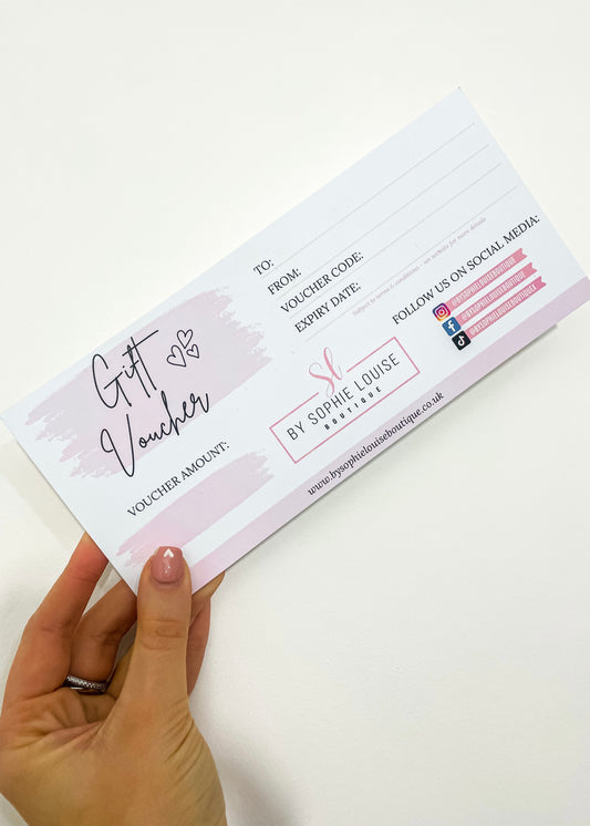 Gift Voucher with Envelope